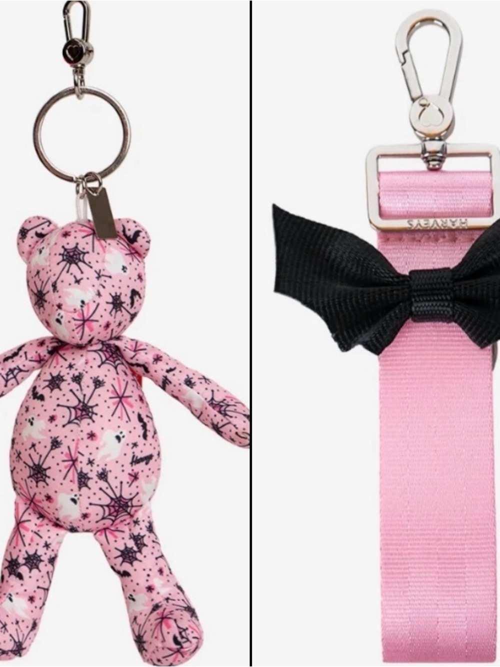RSVP Harveys Seatbelt Summerween PinkABoo Tote, Cali Bear, Bat Keychain, CNC NEW - Picture 5 of 9